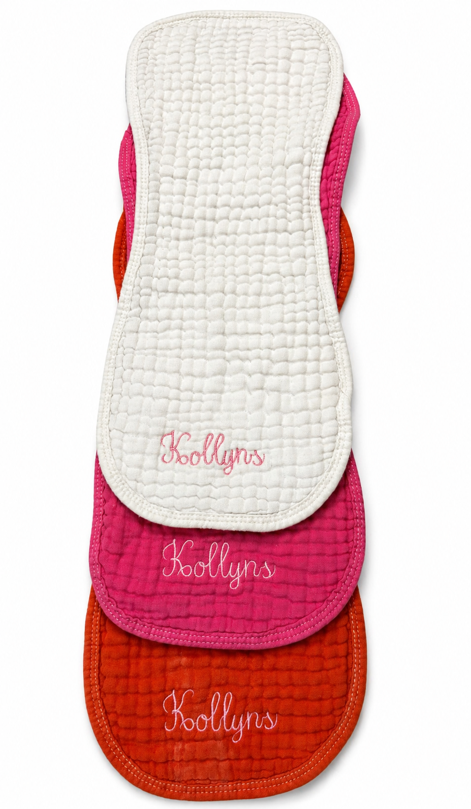 Baby Girl Burp Cloths